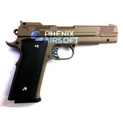 Pistolet Ressort Browning M945 Desert Metal (Galaxy G20D)