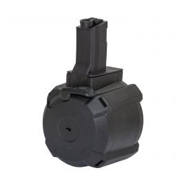 Cyma Airsoft Ammobox MP5 / Drum Electric 1200 Billes (Cyma) AC-CMHY399 Chargeurs Airsoft