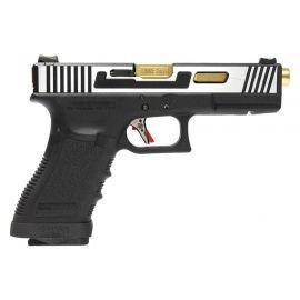 WE Airsoft W17 3eme génération Speedsoft Edition (WE) RE-WEWE1010 Réplique KP Gaz Airsoft
