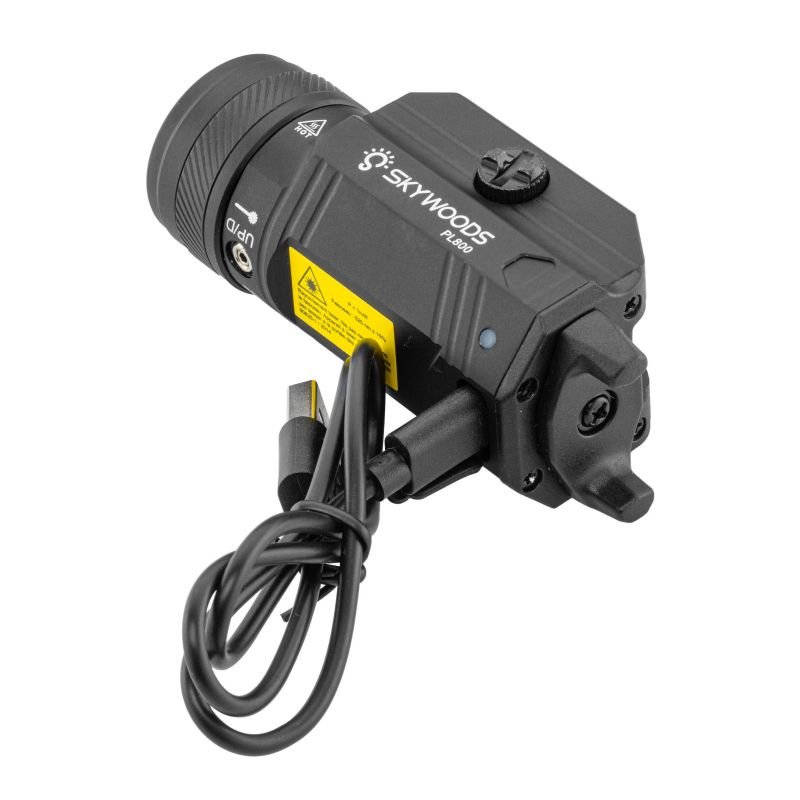 Skywoods Lampe & Laser Vert Tactique PL800 (Skywoods) AC-SOA61230 Lampe Airsoft