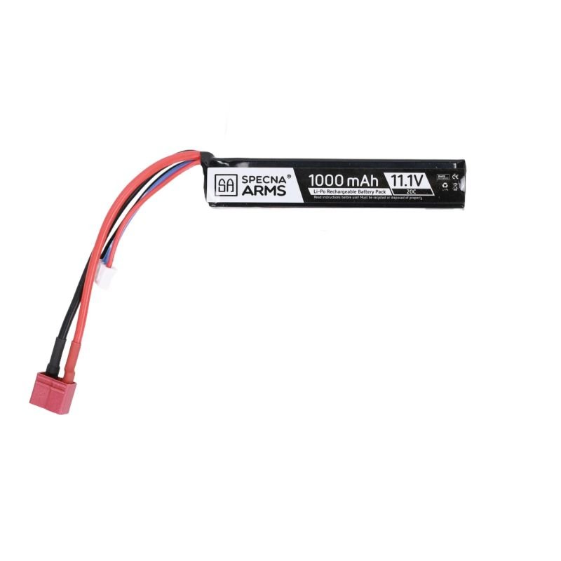 copy ofLiPo-Akku 11,1v Stick / PDW 600mAh T-Dean (Specna Arms)