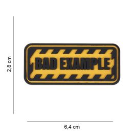 Patch 3D PVC Bad Exemple (101 Inc)